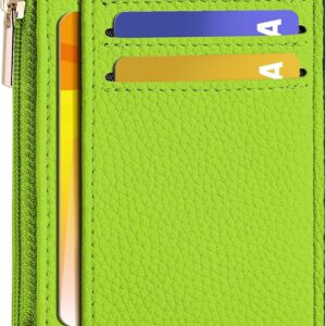 Slim Minimalist Credit Card Holder RFID Blocking Cherry - Image 17