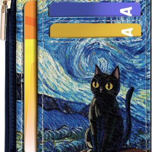 Slim Minimalist Credit Card Holder RFID Blocking Cherry - Image 18
