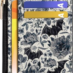 Slim Minimalist Credit Card Holder RFID Blocking Cherry - Image 19