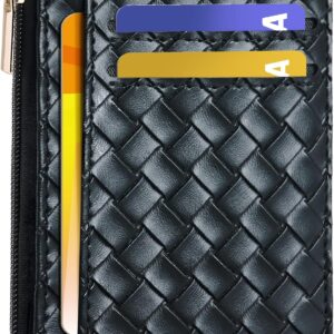 Slim Minimalist Credit Card Holder RFID Blocking Cherry - Image 22
