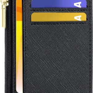 Slim Minimalist Credit Card Holder RFID Blocking Cherry - Image 31