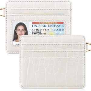 Slim Minimalist Pocket Credit Card Holder Wallet Lightweight Leopard - Image 17