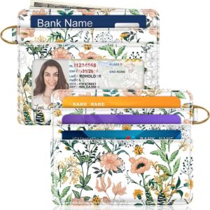 Slim Minimalist Pocket Credit Card Holder Wallet Lightweight Leopard - Image 29