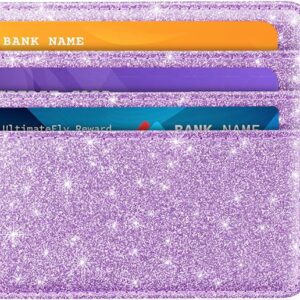Slim Minimalist Pocket Credit Card Holder Wallet Lightweight Leopard - Image 30