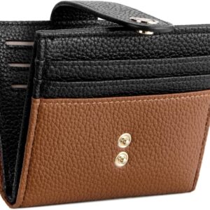 Slim Wallet Leather RFID Blocking Small Beige - Image 15