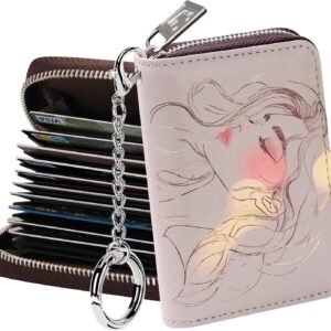 Zipper Wallet RFID Blocking Compact Size Women - Image 12