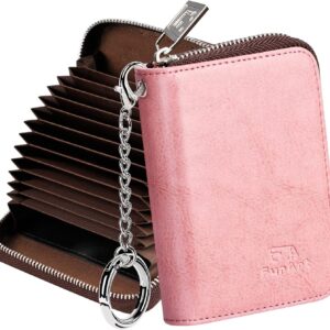 Zipper Wallet RFID Blocking Compact Size Women - Image 13
