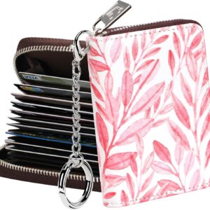 Zipper Wallet RFID Blocking Compact Size Women - Image 23