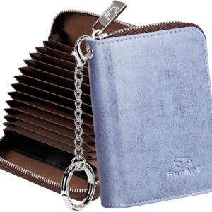 Zipper Wallet RFID Blocking Compact Size Women - Image 31