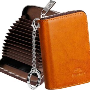 Zipper Wallet RFID Blocking Compact Size Women - Image 34