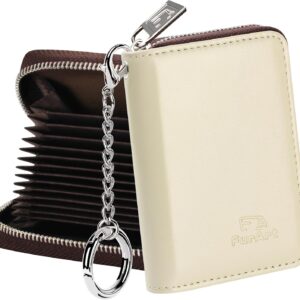 Zipper Wallet RFID Blocking Compact Size Women - Image 36