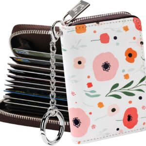 Zipper Wallet RFID Blocking Compact Size Women - Image 37