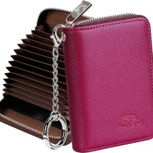 Zipper Wallet RFID Blocking Compact Size Women - Image 38