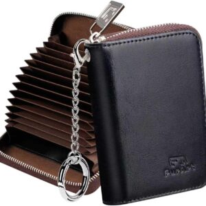 Zipper Wallet RFID Blocking Compact Size Women - Image 40
